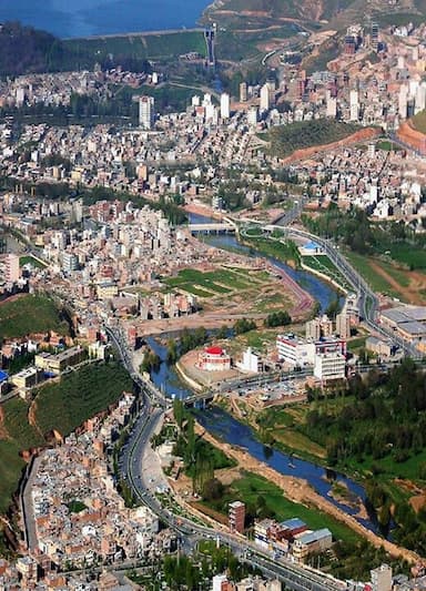 شهر مهاباد در استان آذربایجان غربی